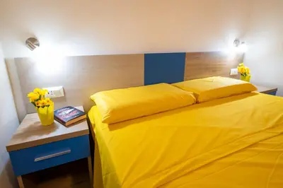 Letto o letti in una camera di Bed & Blu
