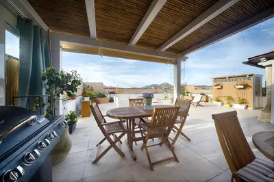 Balcone o terrazza di Terrace Rooms Olbia Center