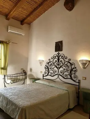 Letto o letti in una camera di Cantina Perandria