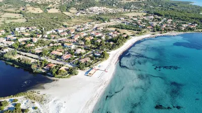 Paesaggio naturale nelle vicinanze della villa