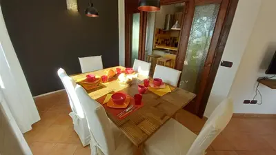 Area soggiorno di Bed and Breakfast Dorgali
