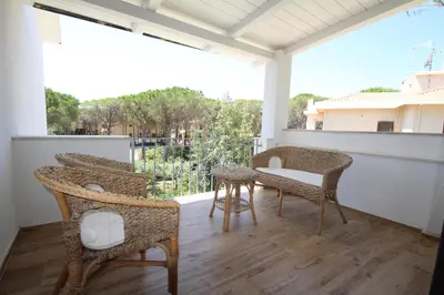 Balcone o terrazza di Villa La Conchiglia Rooms
