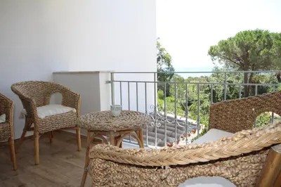 Balcone o terrazza di Villa La Conchiglia Rooms