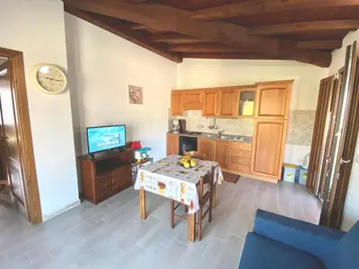 Cucina o angolo cottura di Gabbas House Tanaunella