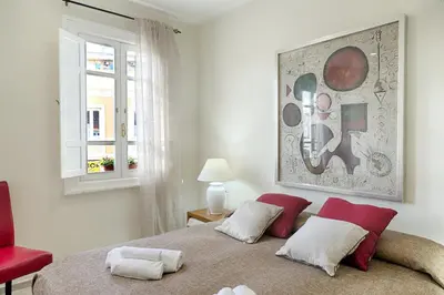 Letto o letti in una camera di Olbia Center City Apartment