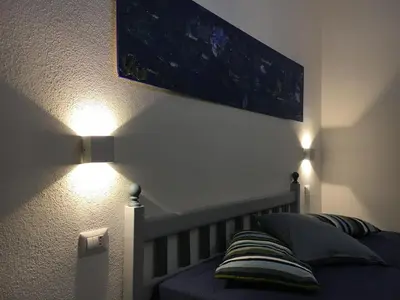 Letto o letti in una camera di Sa Tanca de Su Catreathu