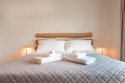 Letto o letti in una camera di Summer Luxury Apartment Adults Only