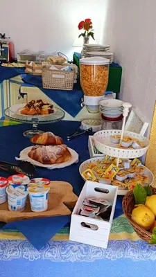 Cibo presso il bed & breakfast o nelle vicinanze