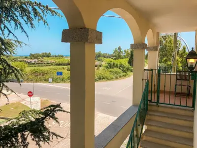 Balcone o terrazza di Appartamento vista mare Coghe Fae - Ammentos Posada