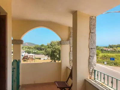 Balcone o terrazza di Appartamento vista mare Coghe Fae - Ammentos Posada