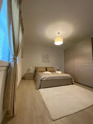 Letto o letti in una camera di Casa vacanze Olbia - ALEBEA -