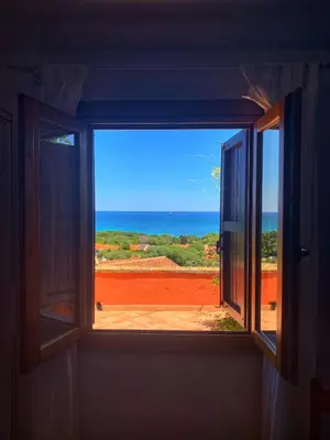 Paesaggio naturale nelle vicinanze della casa vacanze