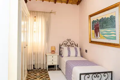 Letto o letti in una camera di Beautiful house in Orosei