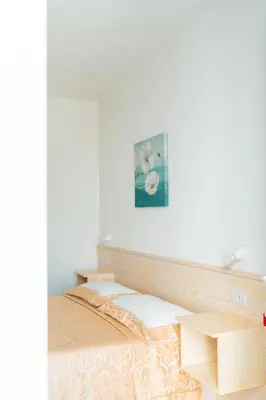 Letto o letti in una camera di Agriturismo b&b Mares e Montes de Marrante