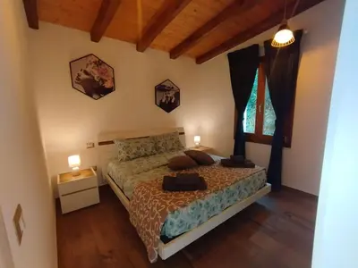 Letto o letti in una camera di Holiday-House-Smeralda