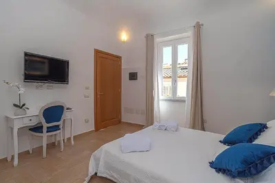 Letto o letti in una camera di La casa del pittore