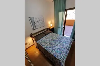 Letto o letti in una camera di Vacanze da sogno a pochi km. da Olbia