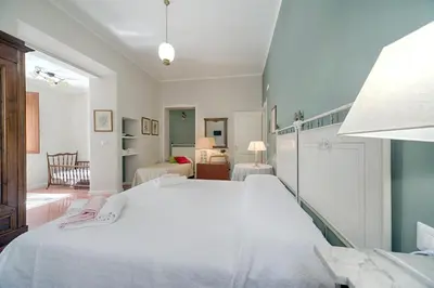 Letto o letti in una camera di B&B A casa di Teresa