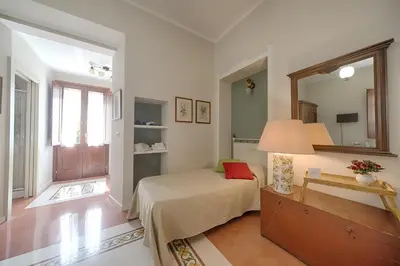 Letto o letti in una camera di B&B A casa di Teresa