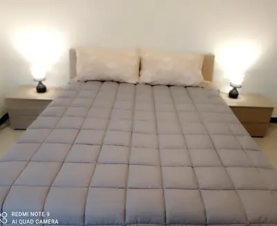 Letto o letti in una camera di Casa del Parco