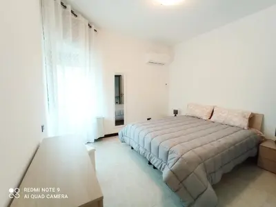 Letto o letti in una camera di Casa del Parco