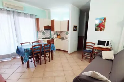 Cucina o angolo cottura di Casa Paguro