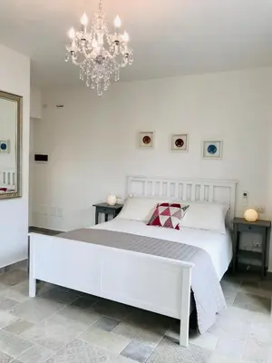Letto o letti in una camera di Almasarda