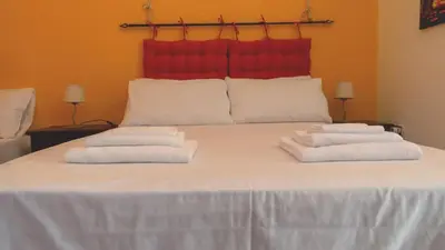 Letto o letti in una camera di La Casa di Elisabetta