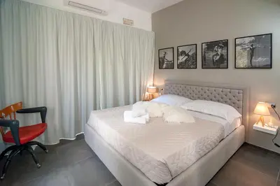 Letto o letti in una camera di Maison27