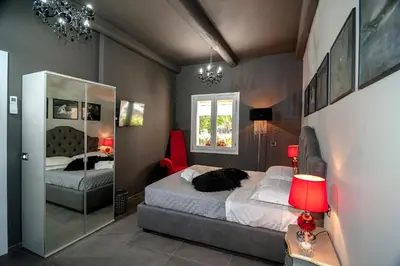 Letto o letti in una camera di Maison27