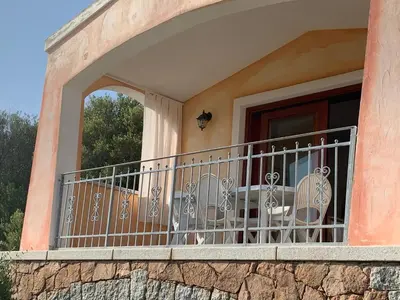 Balcone o terrazza di ROSA DEI VENTI - CASA LEVANTE - Sardegna - IUN R2403
