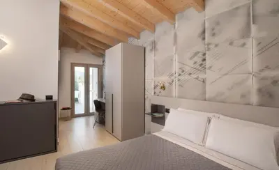 Letto o letti in una camera di Theodore Rooms