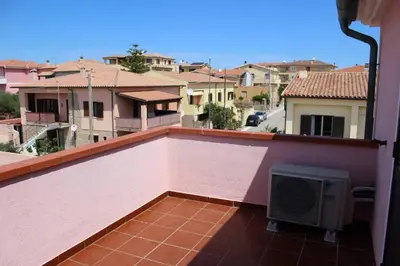 Balcone o terrazza di EFFE Apartment Golfo Aranci: Sole, Mare e Relax