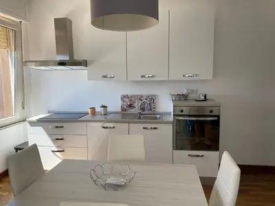 Cucina o angolo cottura di Seaside apartments Casa CARLA e Casa ANDREA