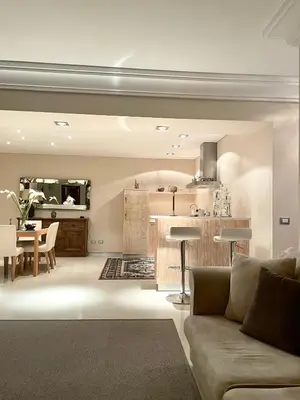 Area soggiorno di Double A Luxury Apartment