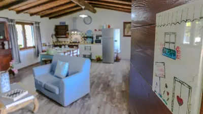 Area soggiorno di Casa Vacanze Giada