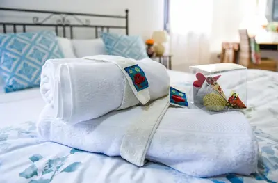 Letto o letti in una camera di Casa Vacanze Giada