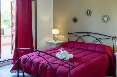Letto o letti in una camera di Il Borgo Appartamenti