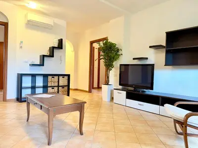 TV o dispositivi per l'intrattenimento presso Marinaway - Appartamenti a 2 chilometri dal mare
