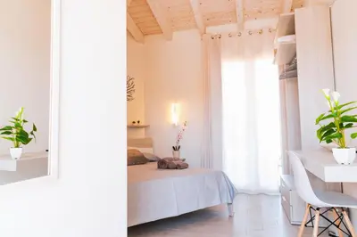 Letto o letti in una camera di Seaside Home