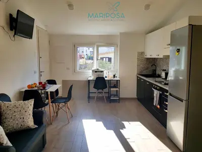 Cucina o angolo cottura di Affittacamere Mariposa