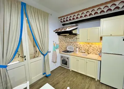 Cucina o angolo cottura di Sa Domo de Tzia Elene