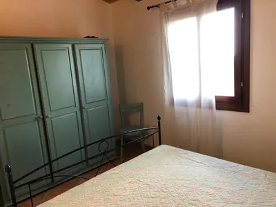 Letto o letti in una camera di Villetta Goceano Vista Mare