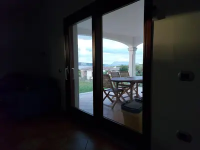 Paesaggio naturale nelle vicinanze della villa