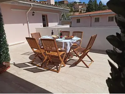 Balcone o terrazza di Holiday-house-Saba-Lupino