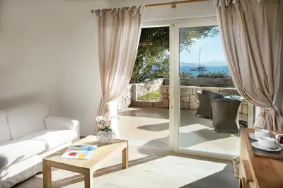 Area soggiorno di Gabbiano Azzurro Hotel & Suites