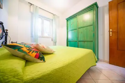 Letto o letti in una camera di Nido Lungomare, e sei in spiaggia...