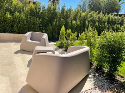 Giardino di Holiday Home House Boat Small by Interhome
