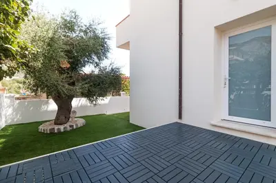 Giardino di Appartamento Perla Bianca, con WiFi e Air Con