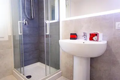Bagno di Appartamento Perla Verde, WiFi e Air Con